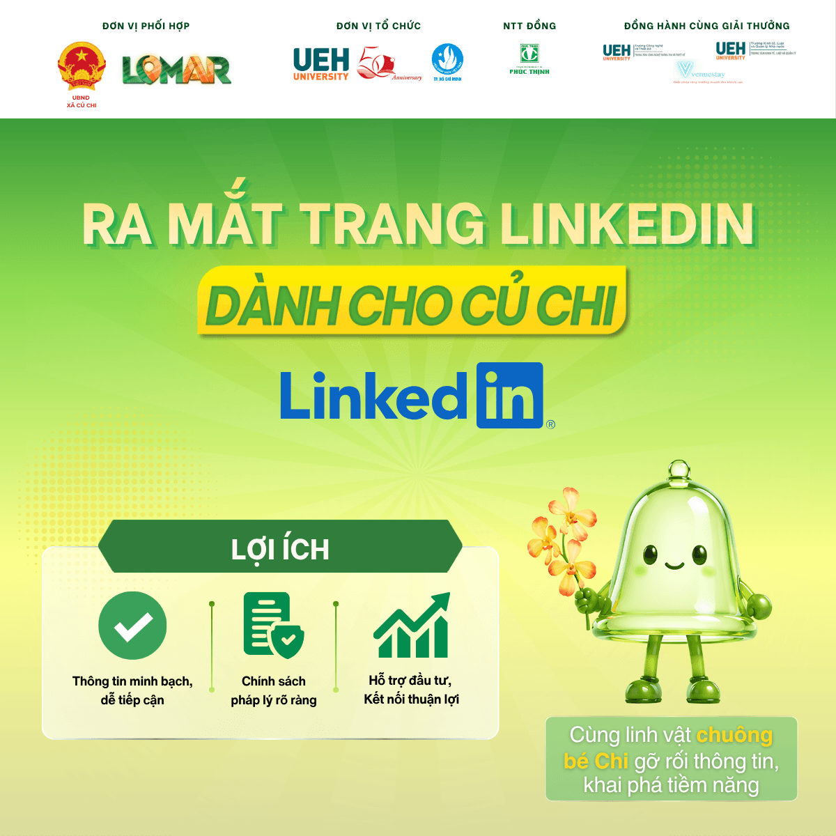 Ra mắt kênh LinkedIn